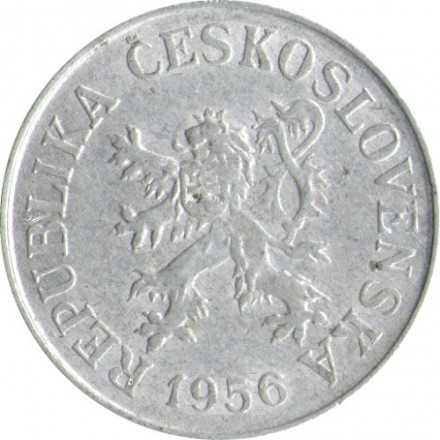 Чехословакия 10 геллеров 1956 год