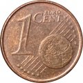 Германия 1 евроцент 2009 год (D)