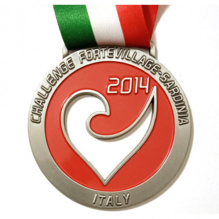 Медаль Challenge Forte Village Sardinia 2014. Италия. Триатлон