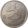 Финляндия 1 марка 1987 год (N)