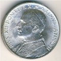 Ватикан 5 лир 1940 год