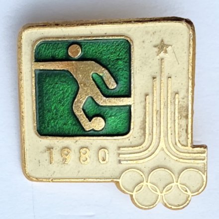 Значок. Олимпиада. Москва 1980. Футбол