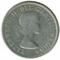 Канада 10 центов 1955 год