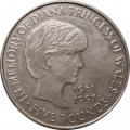Великобритания 5 фунтов 1999 год - В память о Принцессе Диане