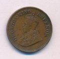 Британская Индия 1/2 пайса 1935 год