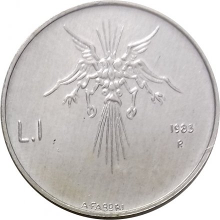 Сан-Марино 1 лира 1983 год - Ядерная угроза