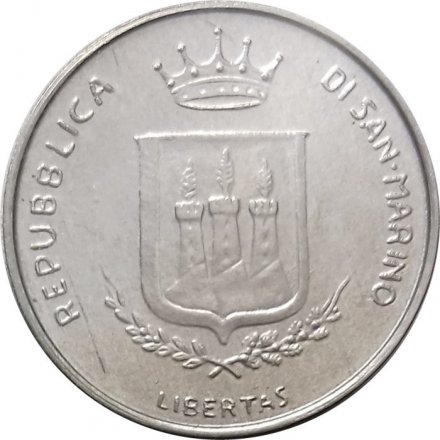 Сан-Марино 1 лира 1983 год - Ядерная угроза