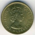 Гонконг 10 центов 1980 год
