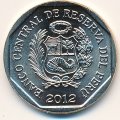 Перу 1 новый соль 2012 год - Кунтур-Уаси