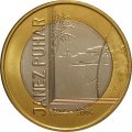 Словения 3 евро 2014 год - 200 лет со дня рождения Янеша Пухара