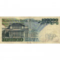 Польша 100000 злотых 1990 год - Станислав Монюшко. Великий театр - F