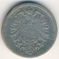 Германия 20 пфеннигов 1873 год