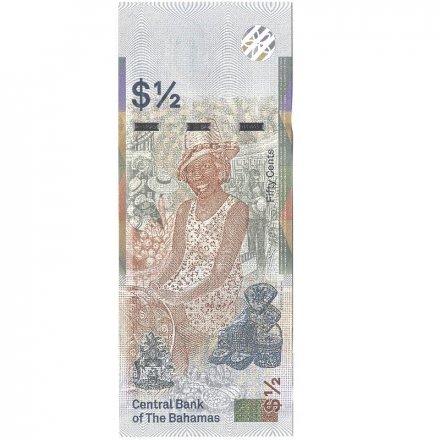 Багамские острова 50 центов (1/2 доллара) 2019 года - UNC 