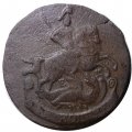2 копейки 1770 год ЕМ Екатерина II (1762 - 1796) - F