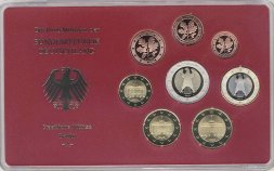Евро серия Proof Германия 2003 год - Монетный двор «A» (8 монет)