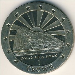 Гибралтар 1 крона 1995 год