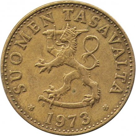 Финляндия 50 пенни 1973 год