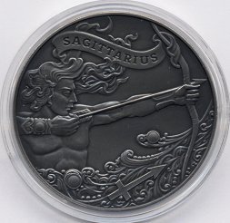 Беларусь 1 рубль 2014 год - Стрелец (Sagittarius)