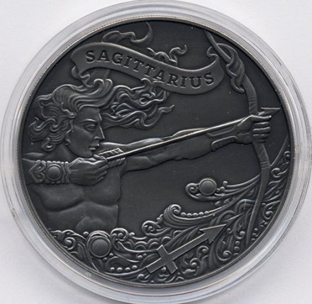 Беларусь 1 рубль 2014 год - Стрелец (Sagittarius)