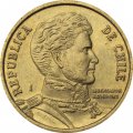 Чили 10 песо 2013 год Бернардо О’Хиггинс