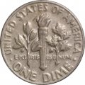 США 1 дайм (10 центов) 1980 год - Франклин Рузвельт (D)