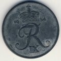 Дания 5 эре 1954 год - Король Фредерик IX