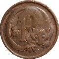 Австралия 1 цент 1977 год - Карликовый летучий кускус