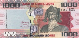 Сьерра-Леоне 1000 леоне 2013 год - Бай Бурех UNC