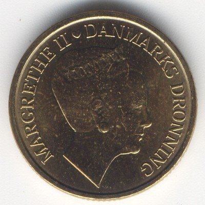 Дания 20 крон 2010 год - Маргрете II