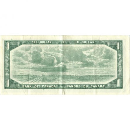 Канада 1 доллар 1954 (1961-1972) год - XF