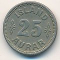Исландия 25 эйре 1937 год