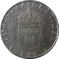 Швеция 1 крона 1976 год
