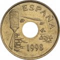 Испания 25 песет 1998 год - Сеута