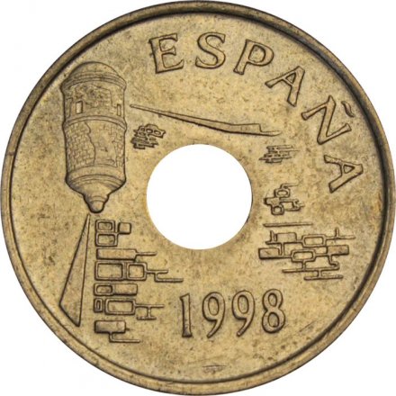 Испания 25 песет 1998 год - Сеута