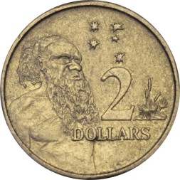Австралия 2 доллара 1992 год