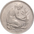 ФРГ 50 пфеннигов 1990 год (G)