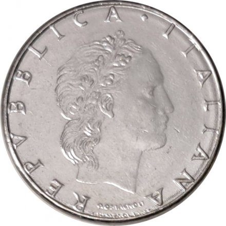 Италия 50 лир 1991 год - Вулкан