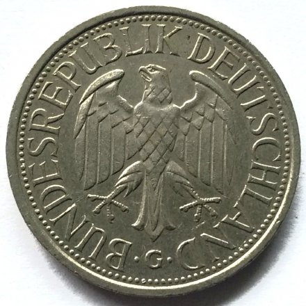 ФРГ 1 марка 1979 год (G)