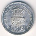 Бавария 3 крейцера 1866 год