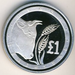 Кипр 1 фунт 1995 год