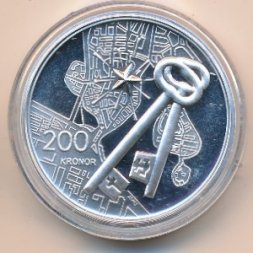 Швеция 200 крон 2004 год