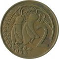 Новая Зеландия 2 цента 1967 год - Цветки куаваи