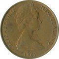Новая Зеландия 2 цента 1967 год - Цветки куаваи
