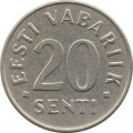 Эстония 20 сентов 2006 год