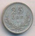 Швеция 25 эре 1933 год - Король Густав V