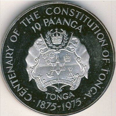 Тонга 10 паанга 1975 год