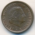 Нидерланды 1 цент 1976 год - Королева Юлиана