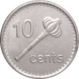 Фиджи 10 центов 2009 год