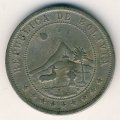 Боливия 10 сентаво 1895 год