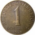 Австрия 1 шиллинг 1976 год